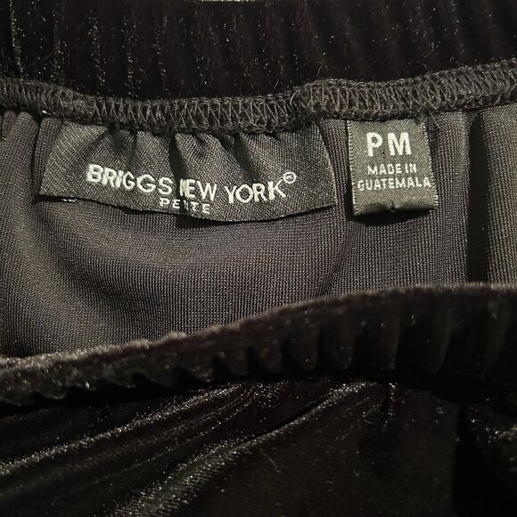 Black Velvet Maxi Skirt Size Medium Petite Stretch Y2K Whimsigoth Witchy Fairy - Picture 4 of 8